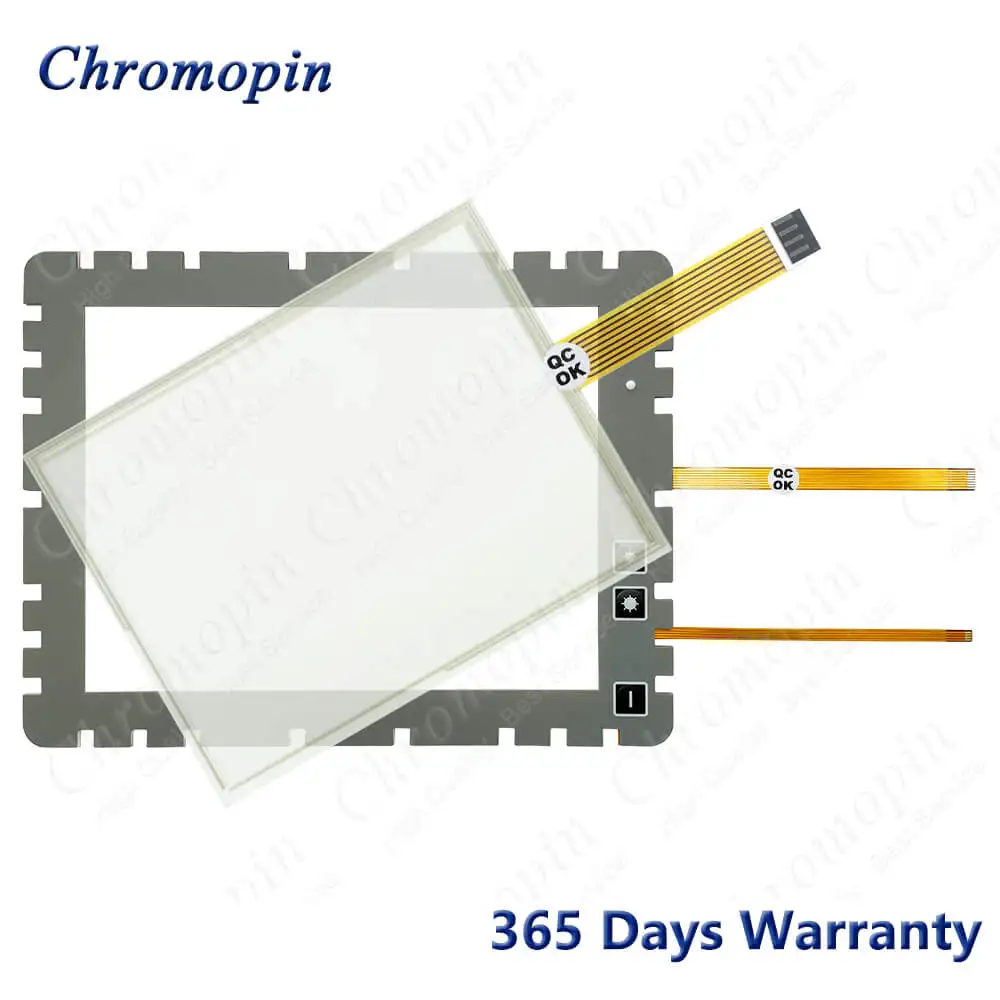 

Touch Screen Panel Glass Digitizer for HMI 410 HMI410 HMI-410 with Membrane Keypad Keyboard Switch