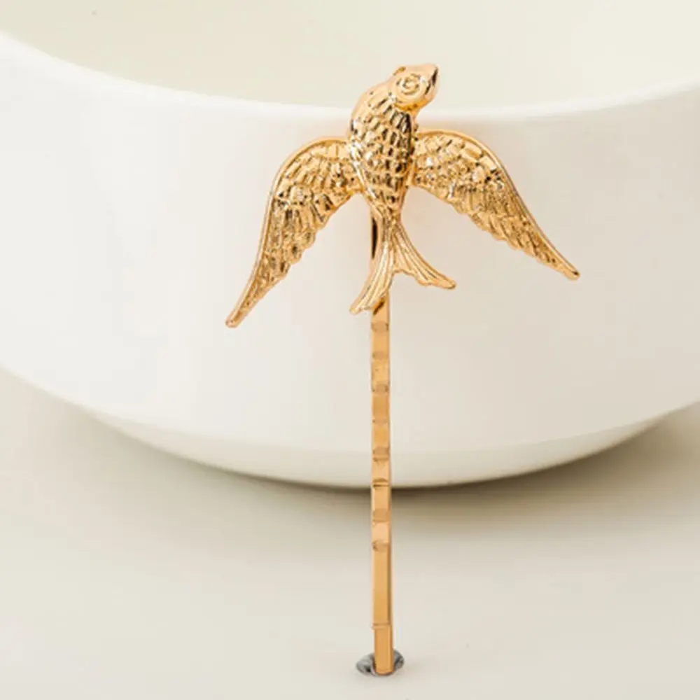Bird Animal Shape Gifts Headdress Word Folder Hair Accessories Hairpin