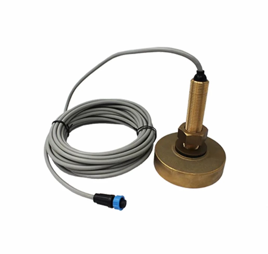 ONWA TMM40-50/200X-T Dual Frequency Thru-Hull Transducer with Built-in Temperature Sensor Marine Supplies 2025 Premium Products