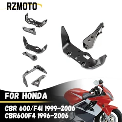 Soporte de faro delantero para motocicleta, carenado superior para HONDA CBR 600, CBR-600, CBR600, F4, F4i, 1996-2006