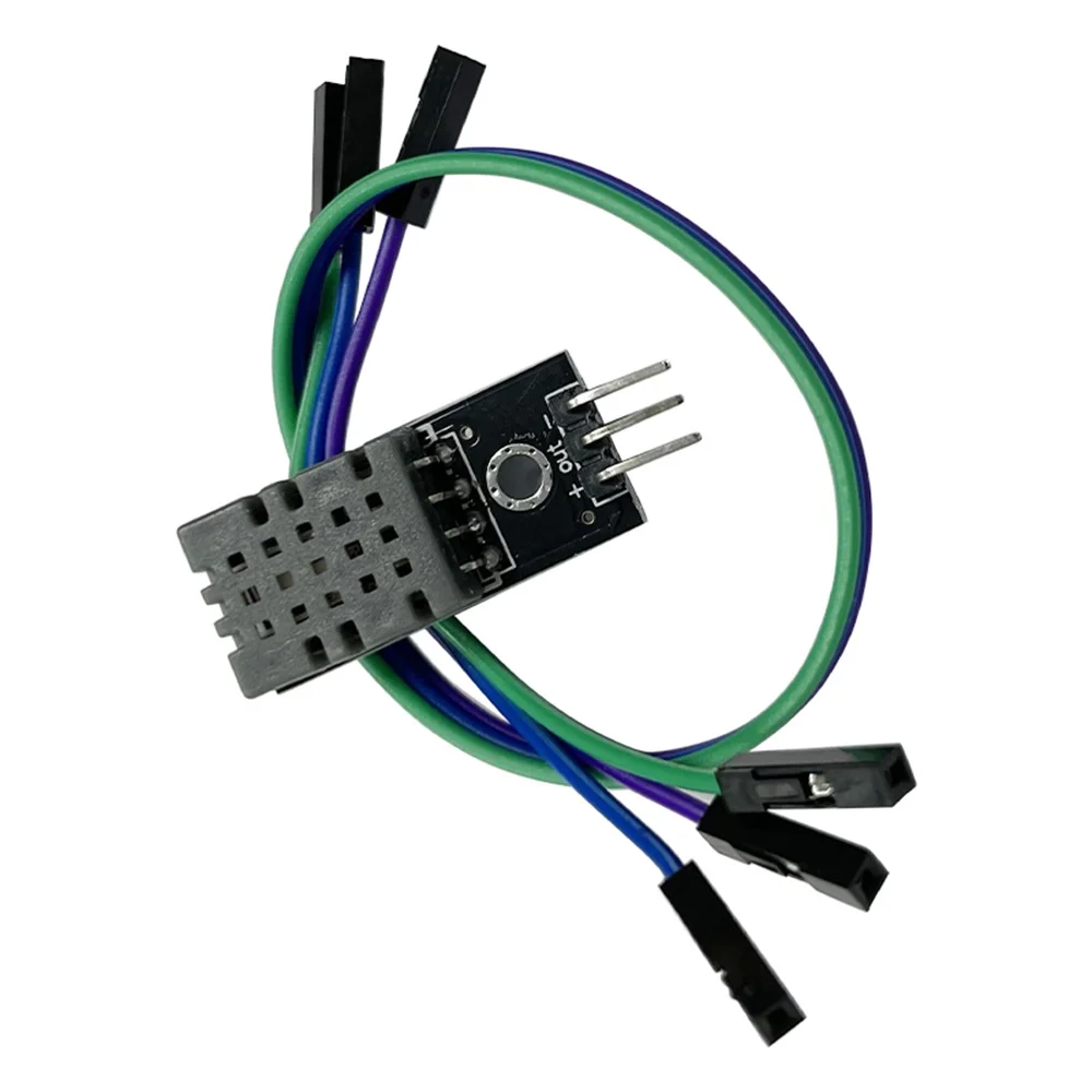 DHT11 الرقمية درجة الحرارة والرطوبة الاستشعار DHT11 وحدة 0-50 ℃ 20% -95% RH لاردوينو مع دوبونت الأسلاك