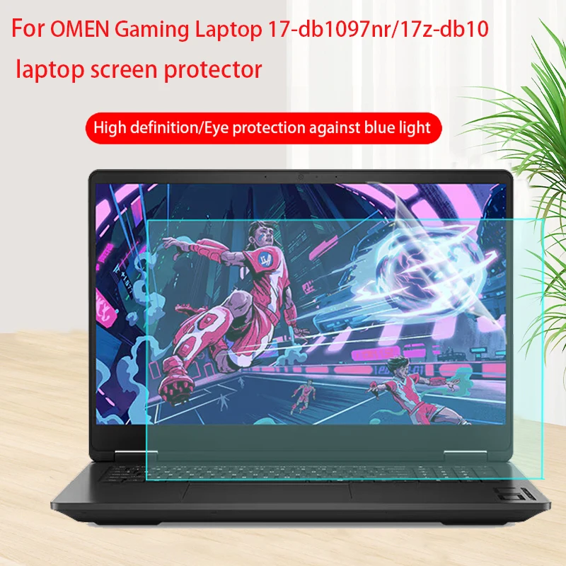 For HP OMEN Gaming17-db1097nr computer screen protector 17.3 17z-db100 Laptop privacy protective film anti-scratch accessories