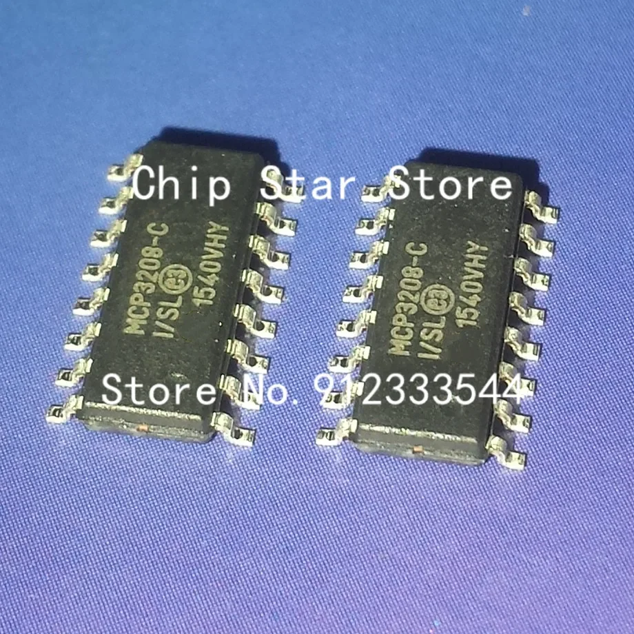 5-50Pcs MCP3208-CI/… - image