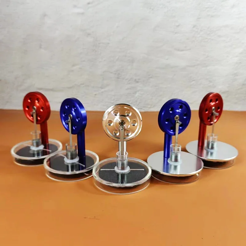 Modelo de motor Stirling de diferencia de baja temperatura, potencia de vapor, experimento de física, juguete, regalo de cumpleaños