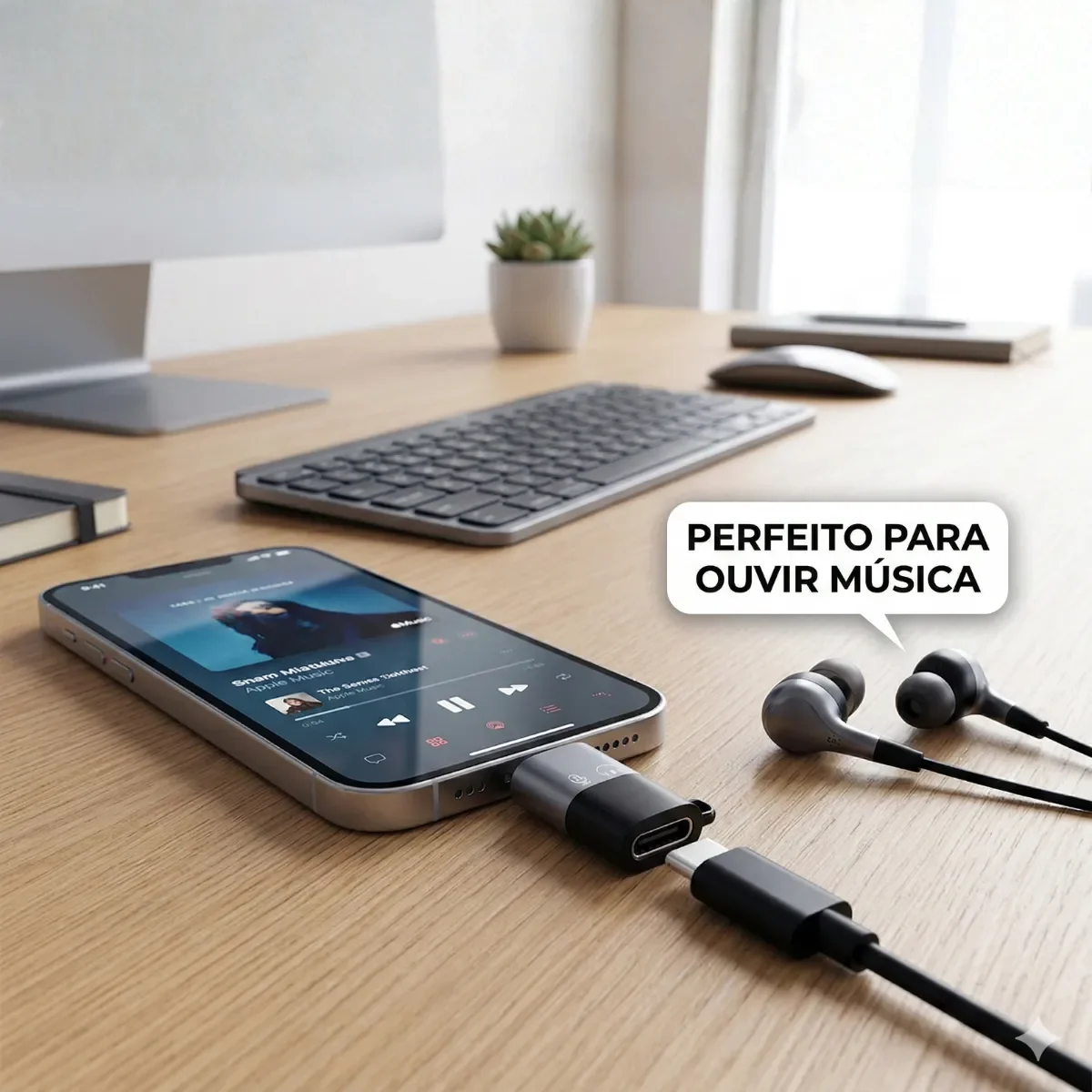 USB-Typ-C-OTG-Adapter, 8-polig, unterstützt Lavalier-Mikrofon, Laden und Musik – Plug & Play für Live-Streaming, Podcasting, Videoaufnahmen – Detail 4