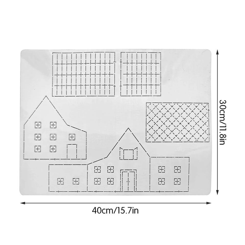 Premium Quilting Template Stencils Multifunctional Sewing Patchworks Template For Household
