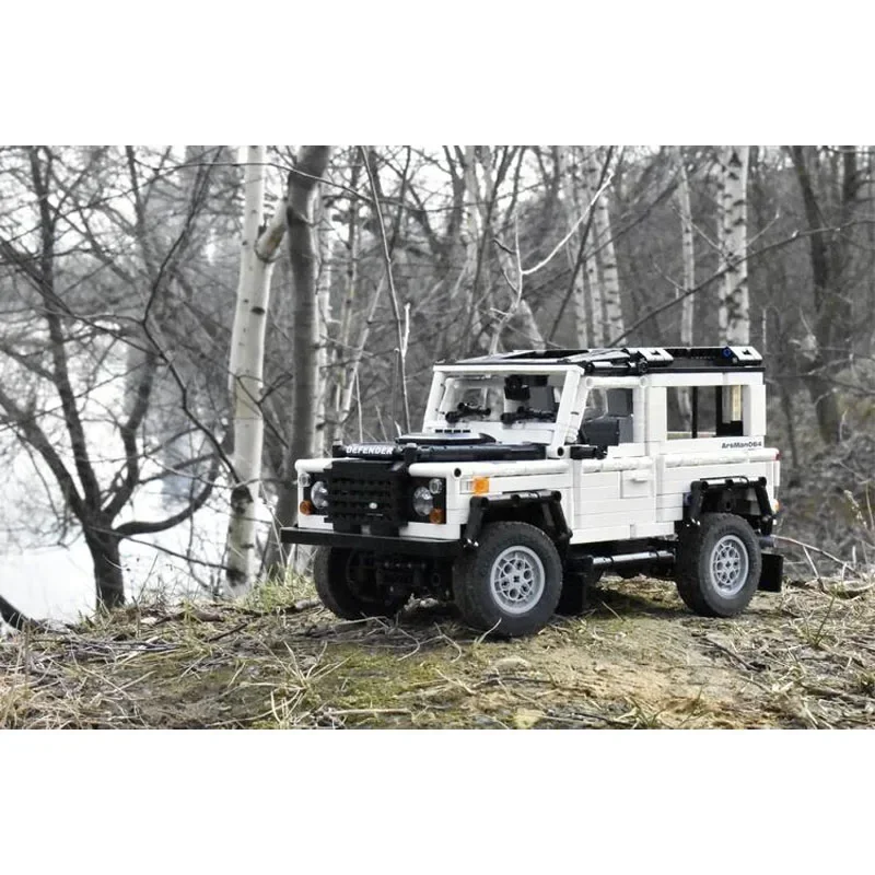 MOC-49183 รีโมทคอนโทรลไฟฟ้าสีขาวใหม่SupercarชุดSplicing Building Blockรุ่น 1715 ชิ้นส่วนเด็กวันเกิดของเล่นของขวัญ