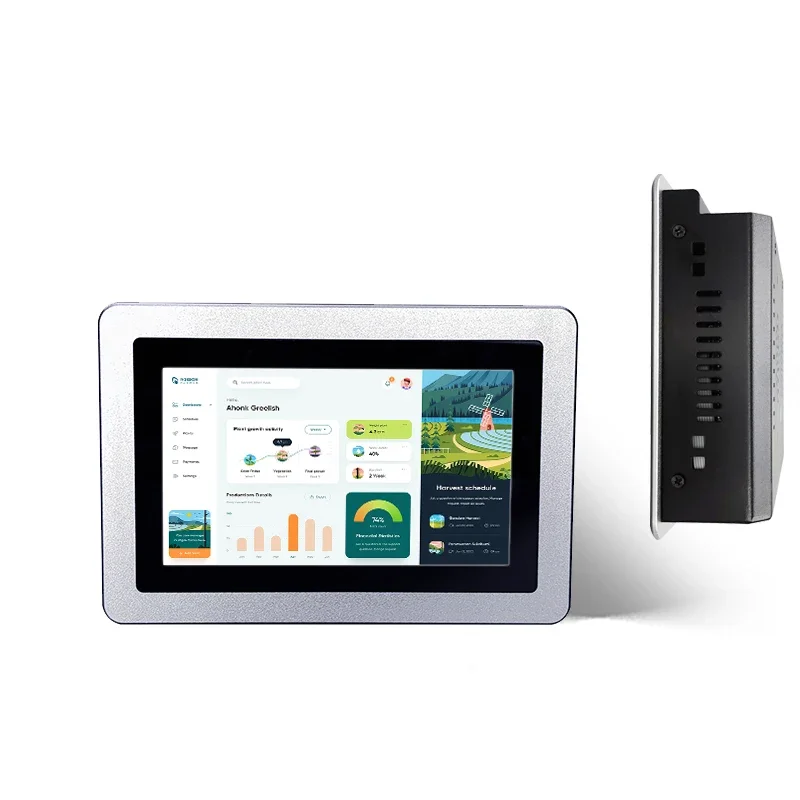 8 بوصة لوحة جبل 7 بوصة الكمبيوتر الصناعي أندرويد اللوحي الطبية الصف الصناعية الكل في واحد لوحة اللمس الكمبيوتر