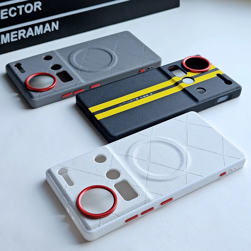 

Для ZTE Nubia Z80 Z70S Z70 Ultra Чехол с магнитными магнитами из искусственной кожи, приятный для кожи чехол для телефона Nubia Z80 Ultra 5G Shell