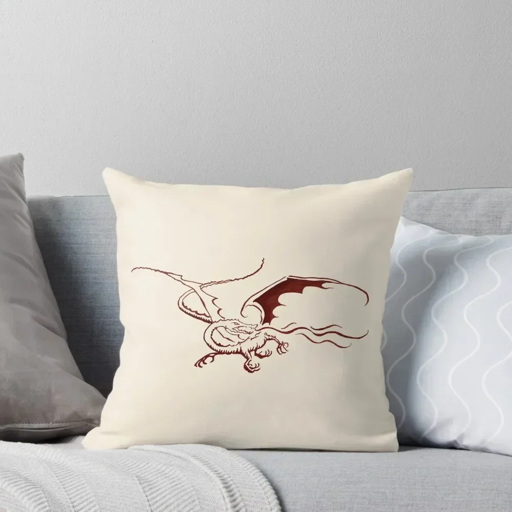 Smaug Throw Pillow Decorative Cushions For Luxury Sofa Decorative Cushion Cover pillow