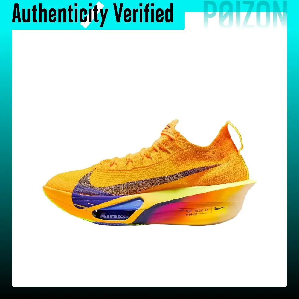 Nike Alphafly 3 Breathable Low top Marathon Racing Running Shoes Women's Orange FD8315-800