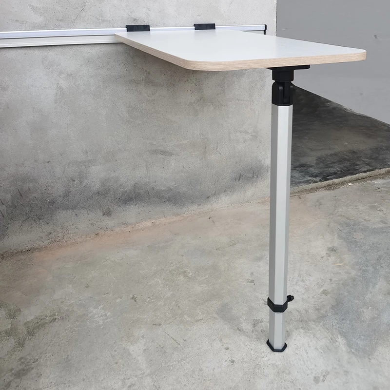 TYTXRV RV اكسسوارات RV طاولة قابلة للطي الساق 560-765 مللي متر/22-30.1in سبائك الألومنيوم طاولة قابلة للطي قاعدة الساق ل RV قافلة قارب يخت #5