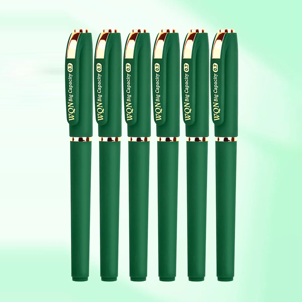 WQN gel pens sets Kawaii Aesthetic stationery cute cheap 1.0mm stuff school supplies Color markers Ballpoint green pen