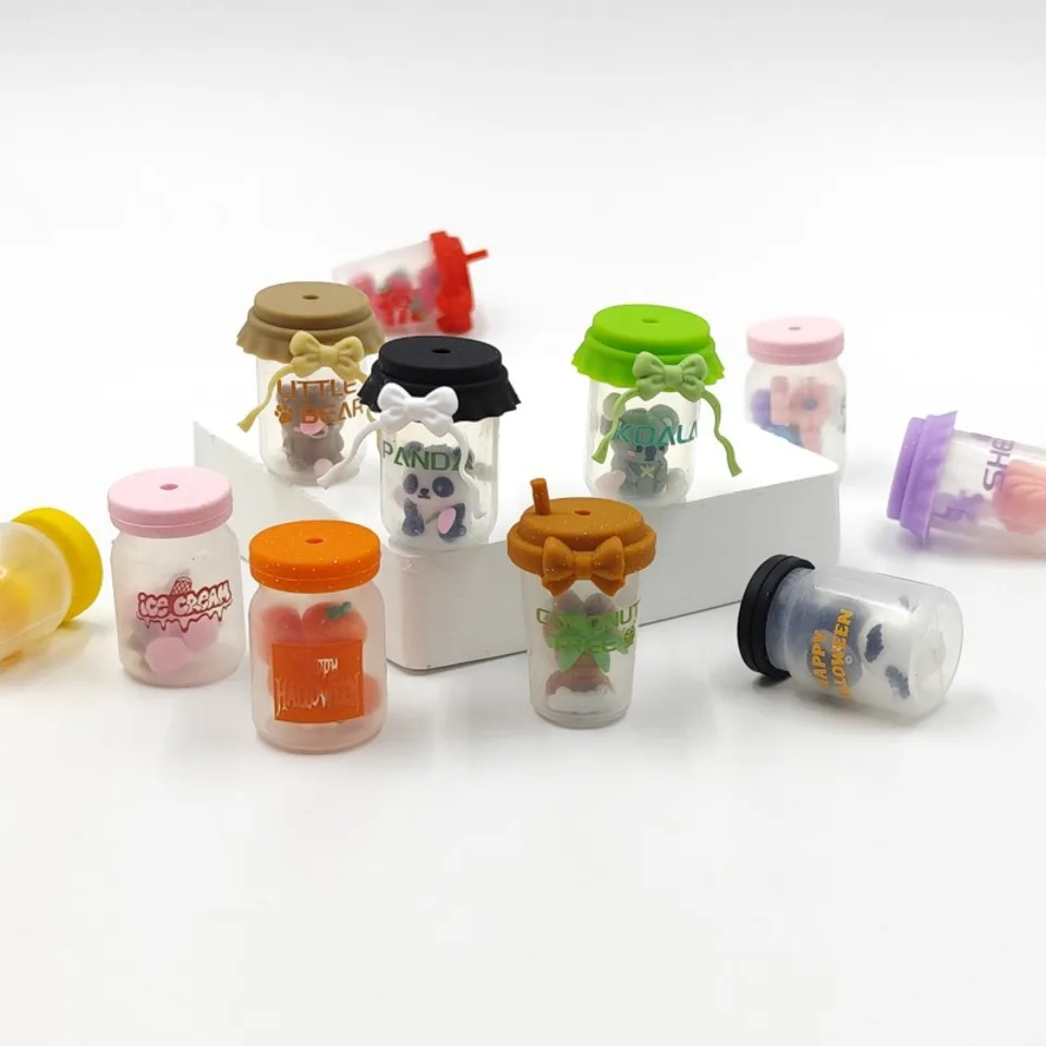 20pcs New 3D Silicone Beads Food Grade Focal Beads For Jewelry Making DIY Pacifier Chain Bracelet Necklace Jewelry Accessories