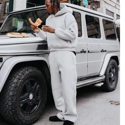 Autumn Solid Color Ninja Turtleneck Hoodies For Men Y2K Vintage Fleece Sweatshirts Hip Hop Japanese Streetwear Oversized Hoodie