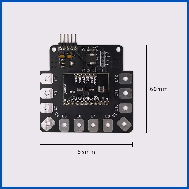 Capacitive Touch Sensor Module, 12 Channel, DIY Large Area Button Switch, Programming Compatible