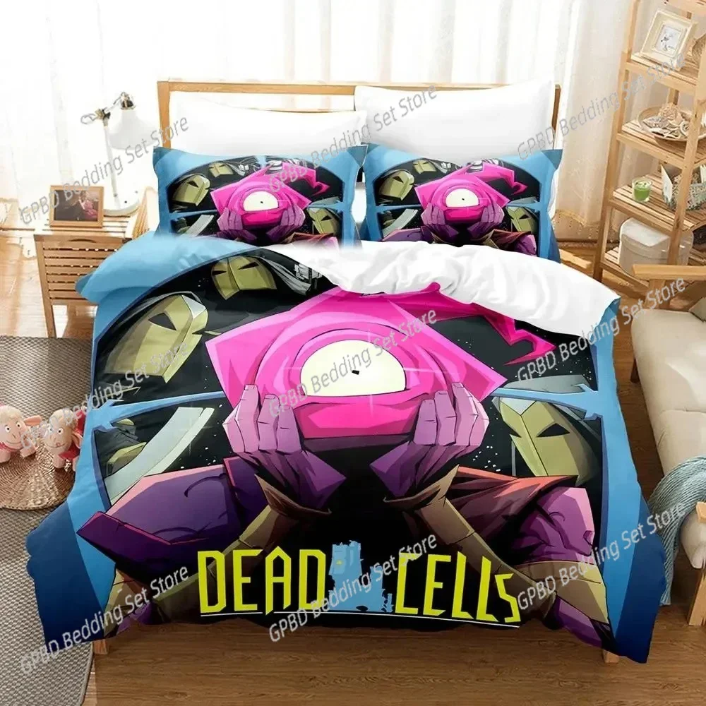 

Game Dead Cell 3D NEW Duvet Cover Pillowcase Bedding Set Adult Boy Girl Bedroom Decoration Children Single Double Large