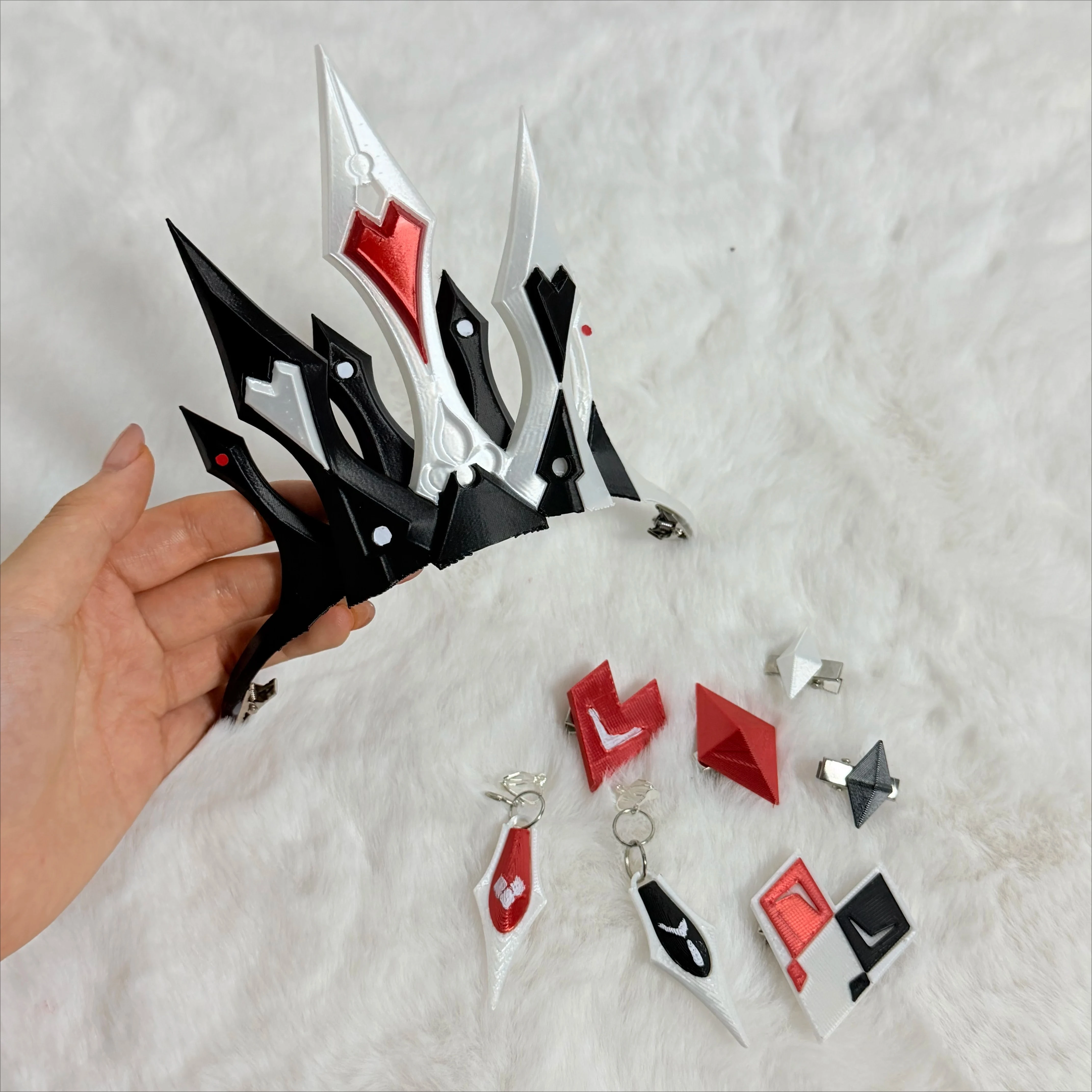 Hair Clips - Honkai: Star Rail Nihilux Aha Косплей
