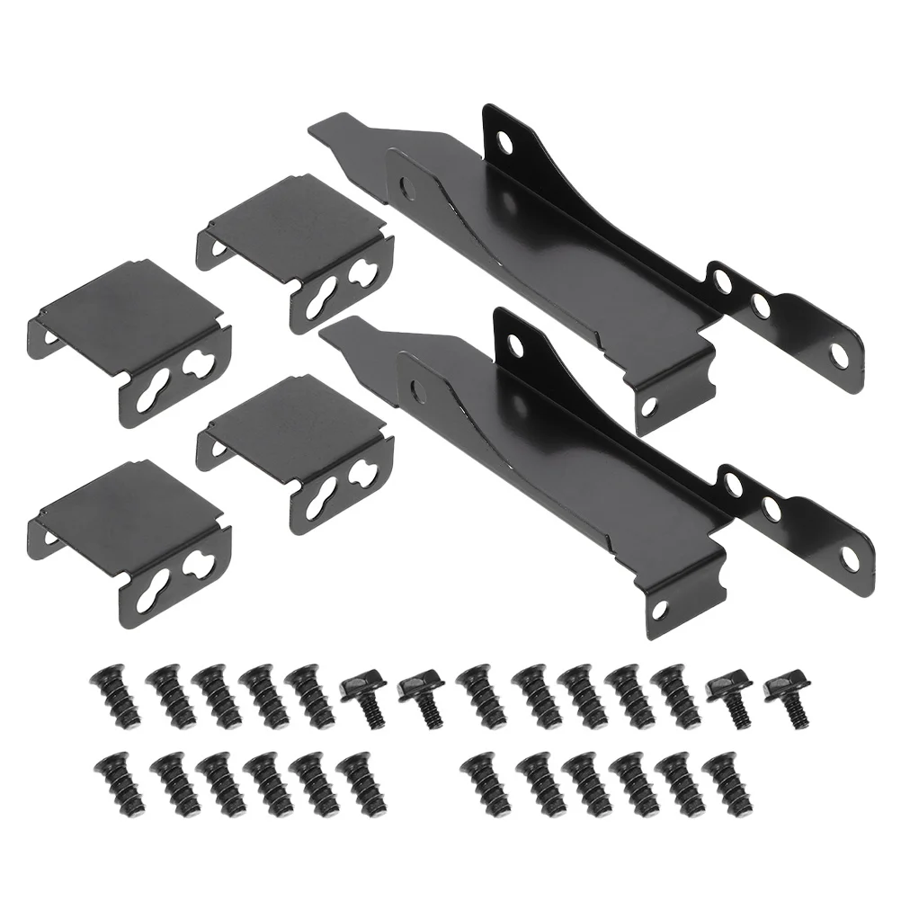 

2 Sets Dual Fan Mount Computer Radiator Holder PCI Slot Hanger Connection Bracket for