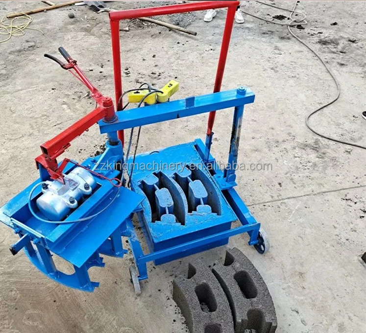 China Factory Price Block and Brick Maker Machine Automatic and Manual Cement Sand Brick Making Machinery Mold for Sale