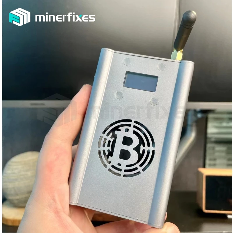 Imagem -06 - Lucky Miner para Bitcoin Mining v5 Btc Solo 320gh s Ls05 Máquina de Loto Solo Novo