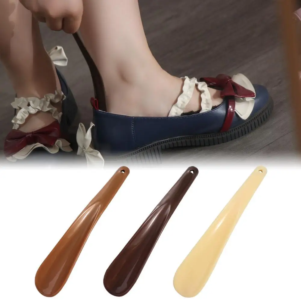 

Travel Shoe Horn Helper 7.6" Shoe Horn PP Plastic Lightweight Shoe Lifter Fashion Style Spoon Shape Lazy Shoe Helper Women
