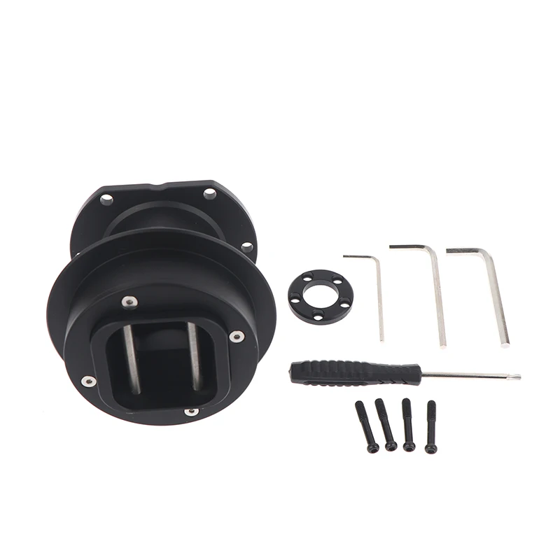 

The Latest QR2 Wheel Side And QR2 Pro Wheel Side Of Fanatec Steering Wheel Accessories Steering Wheel Quick Release Mechanism