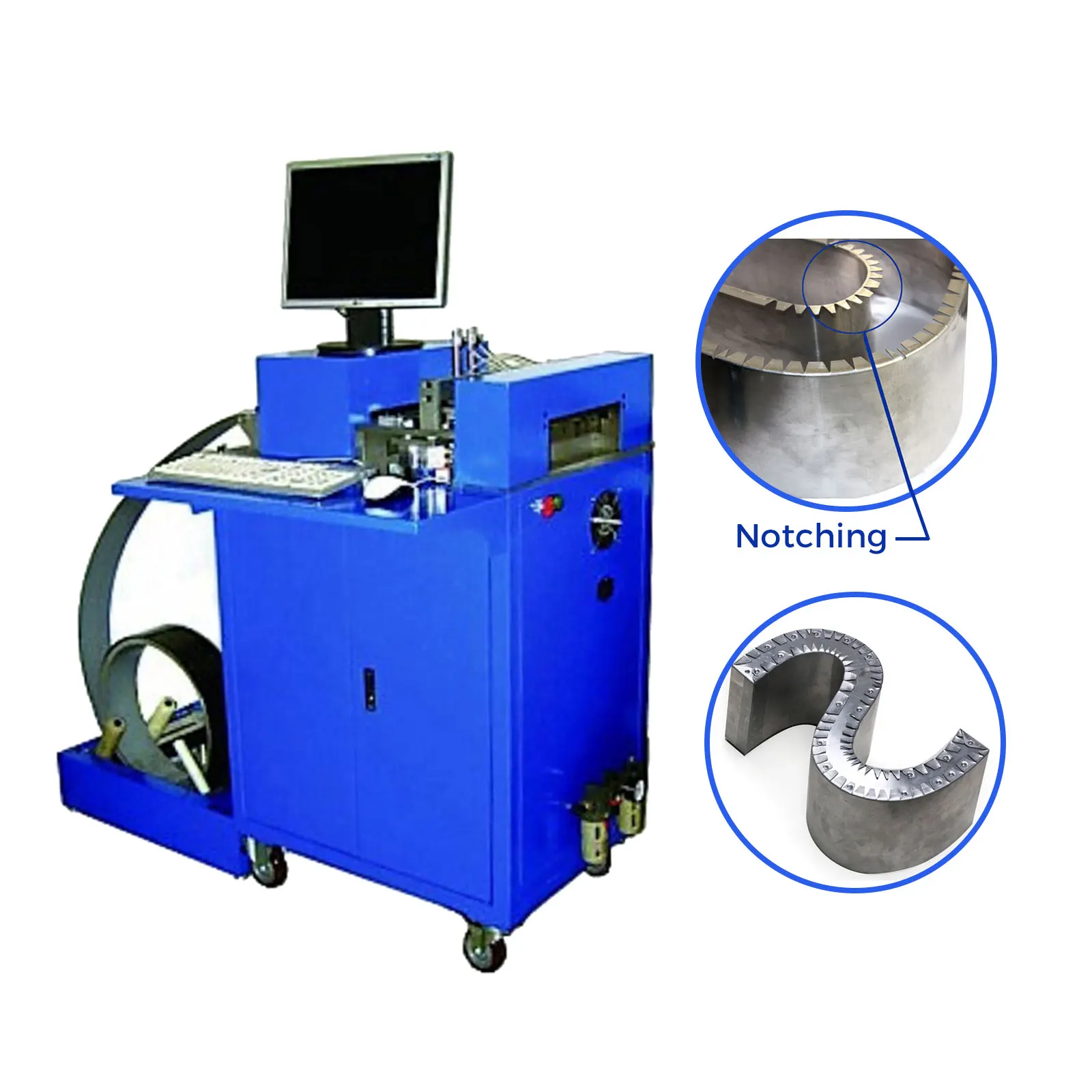 US Stock Ving CNC Notching Notcher Machine for Metal Channel Letter Single Side Notch