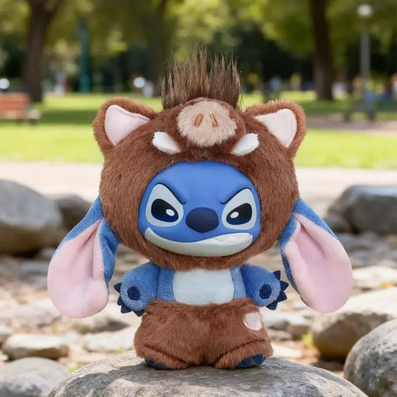 جديد غرزة الحيوانات البرية سلسلة صندوق أعمى الكرتون الفينيل دمية حقيبة قلادة الديكور مفاجأة صندوق غامض هدية الكريسماس للأطفال #4