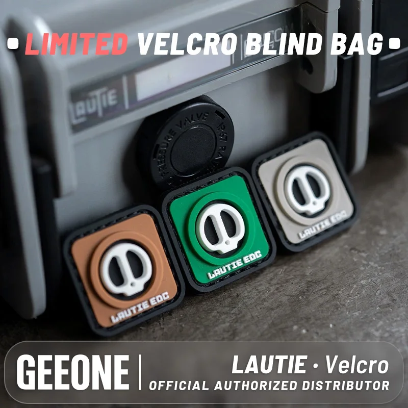 lautie-x-foxbat-共同デザイン-edc-パッチ-ブルー-レッド-オレンジ-サム-ポータブル-ポーチ-収納バッグ-パッチ-コレクション