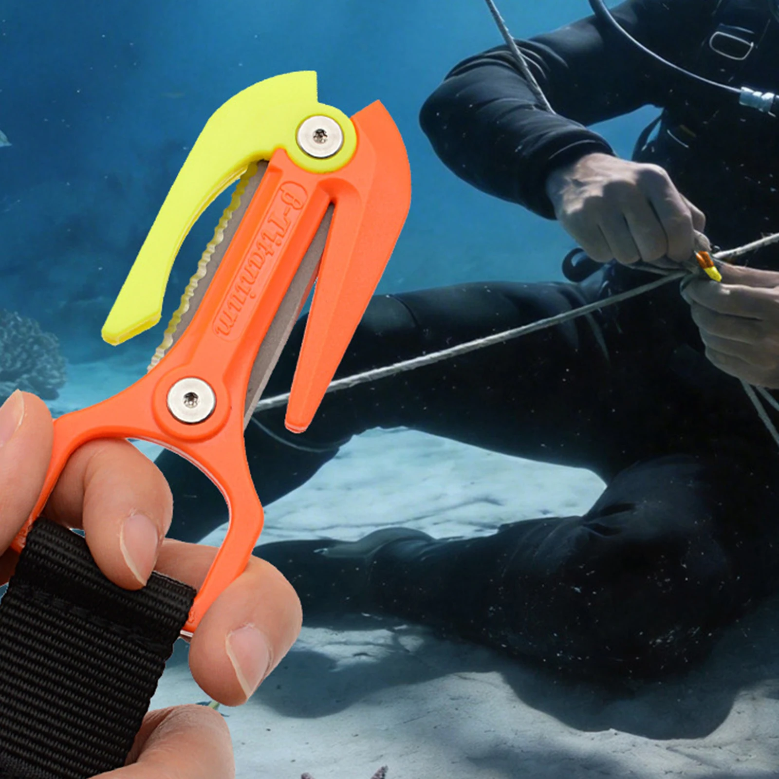 スキューバダイビング用カッティングツール 2in1 ポータブ - Fishing Line Cutter のレビューと価格