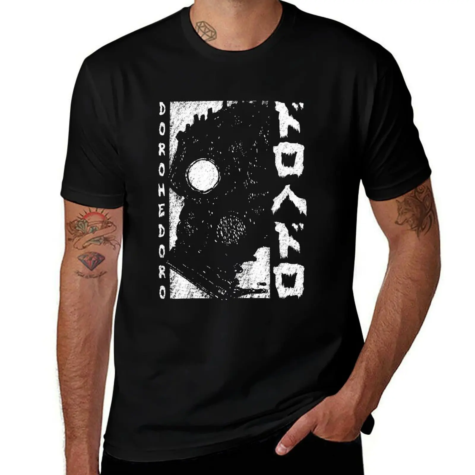 

Kaiman - DOROHEDORO - Manga Anime Design VII1 T-Shirt Urban Casual Loose Fit Tee