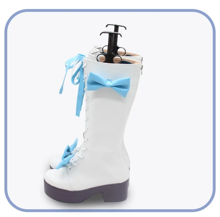 Gokou Ruri 코스프레 신발 PU 가죽 신발 할로윈 카니발 부츠 애니메이션 액세서리 코스프레 소품 맞춤 제작