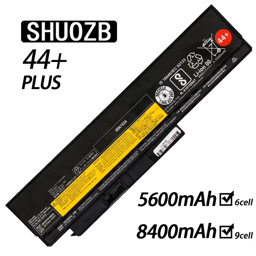 New Laptop Battery For Lenovo ThinkPad X230 X230i X230S 45N1029 45N1025 45N1028 45N1022 45N1020 45N1021 45N1024 44+ 44++ SHUOZB