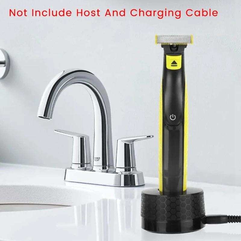 For  QP2530 2520 2630 6530 Electric Shaver T-Blade Charging Base Wall Mounted Charger Holder Charger Replacement Parts