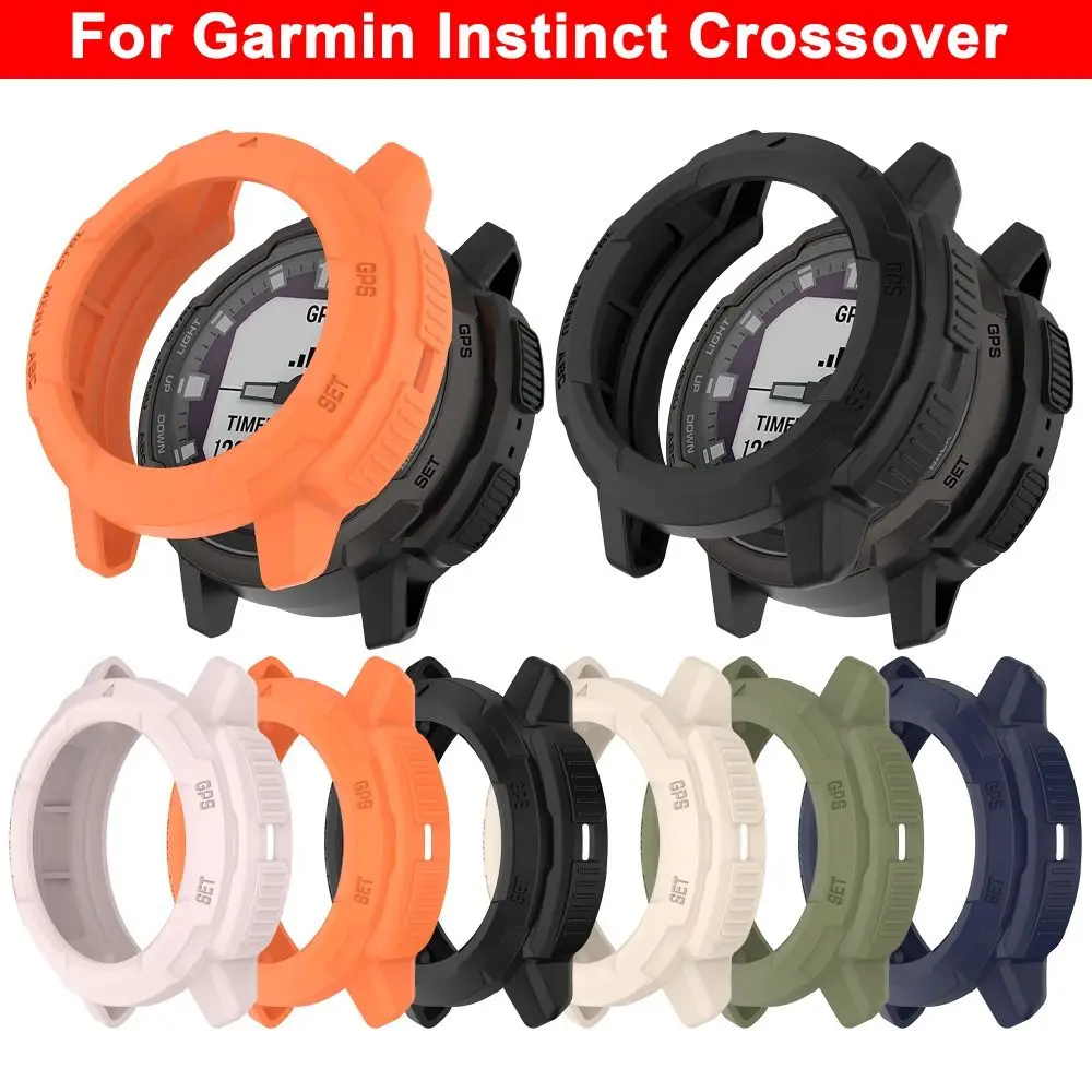 Housing Shell Protection Cover TPU Case Frame Protective Screen Protector For Garmin Instinct Crossover