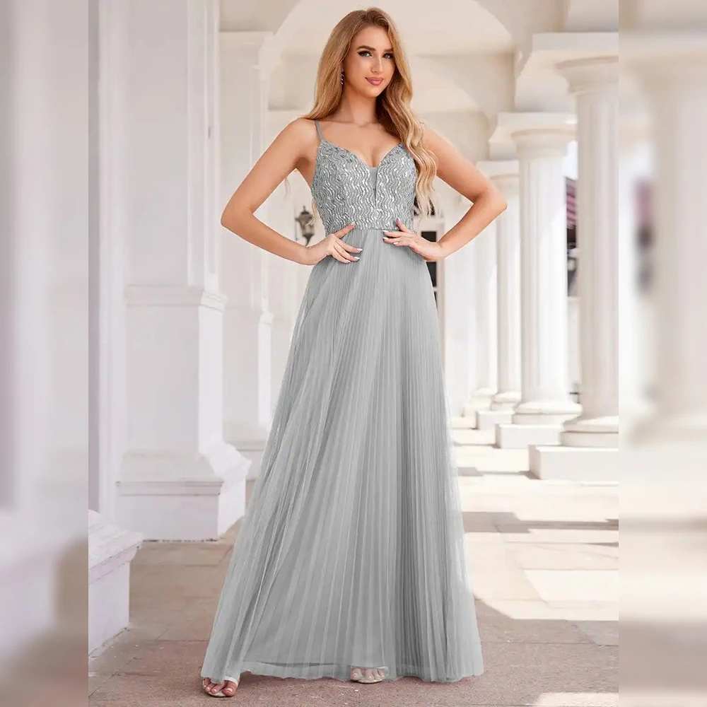 baziiingaaa-party-dress-sequin-see-through-v-neck-sleeveless-wholesaletulle-evening-dress