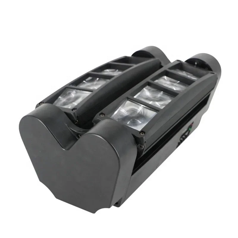 

LED eight-eye mini spider light, voice-activated bar stage light ktv flash, eight beams of laser moving head