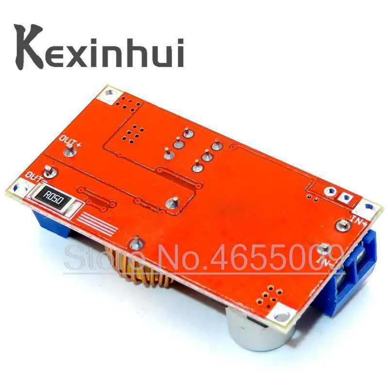 2 in 1 XL4015 5A Adjustable Power CC/CV Step-down Charge Module LED Driver Voltmeter Ammeter Constant current constant voltage