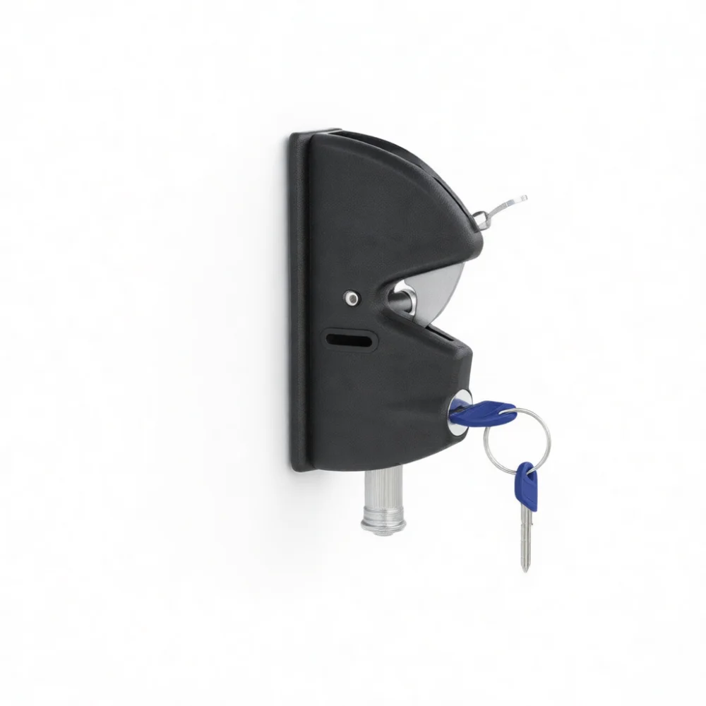 Durable Garden Gate Latch Lock Double Sided Keyed Entry Hardware For Outdoor Backyard Fence Security Door Access