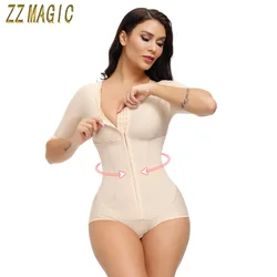 Fajas Colombianas Girdle for Women Waist Trainer Firm Control Body Shapewear Hourglass Figure Corset Open-crotch Bodysuit