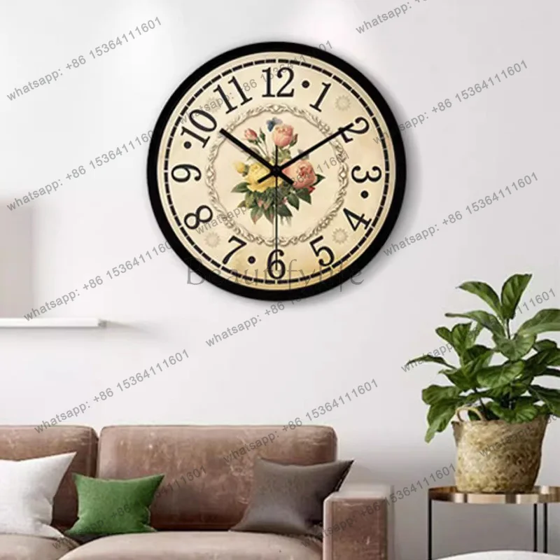 Best Sellers Vintage Minimalist Wall Clocks Wooden Kitchen Fashion Wall Clocks Restaurant Aesthetic Relogio De Parede Ornaments