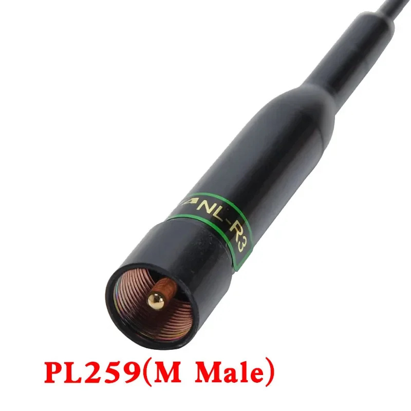 Antena radiowa dla krótkofalowców Nagoya NL-R3 PL259, elastyczna, dwupasmowa VHF UHF 144/430MHz, do radia amatorskiego, kompatybilna z ICOM YAESU QYT KT-8900 — zdjęcie produktu 2