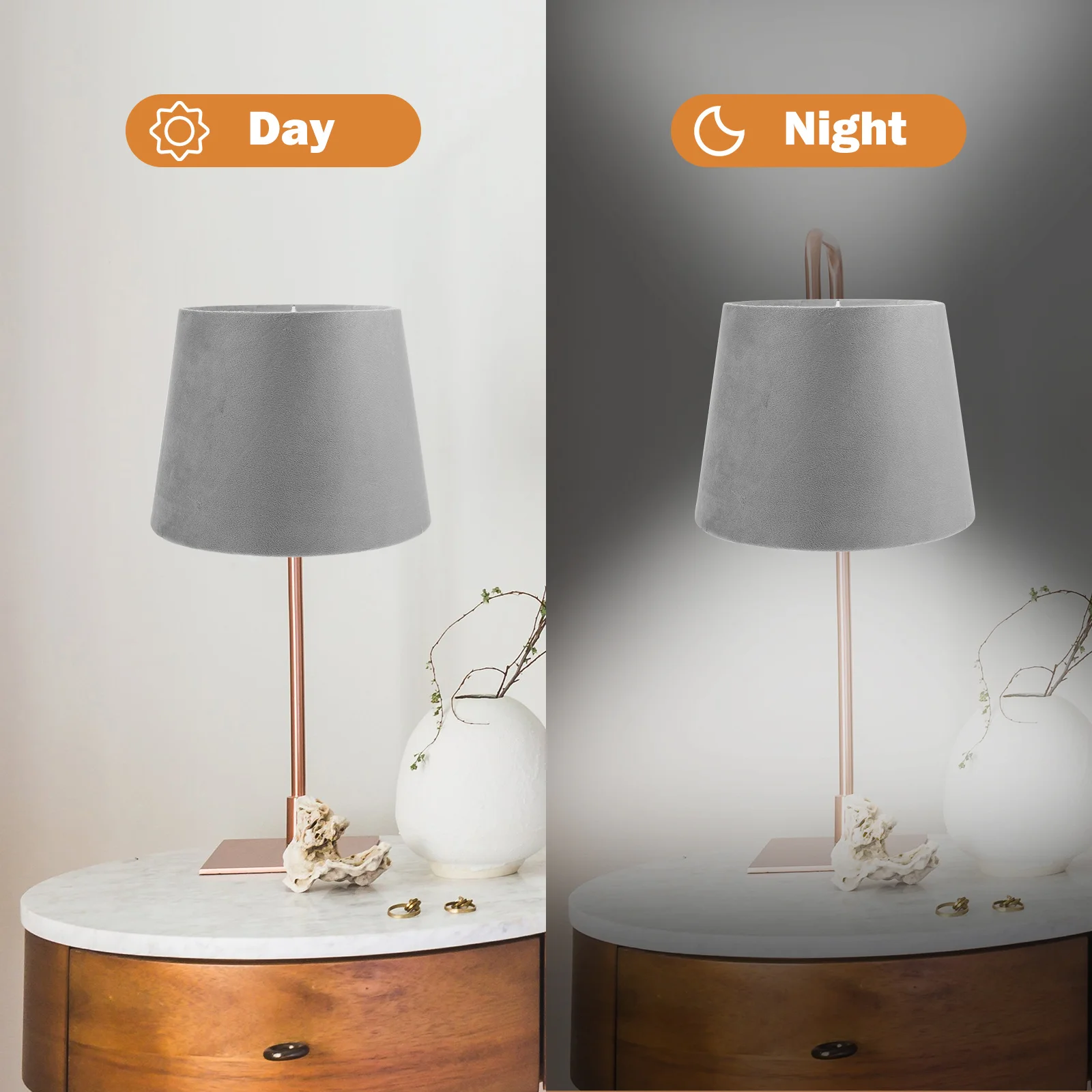 

Desk Lamp Lampshade Soft Comfortable Fabric Stylish Color Simple Design for Home Decorative Replacement Lamp Shade