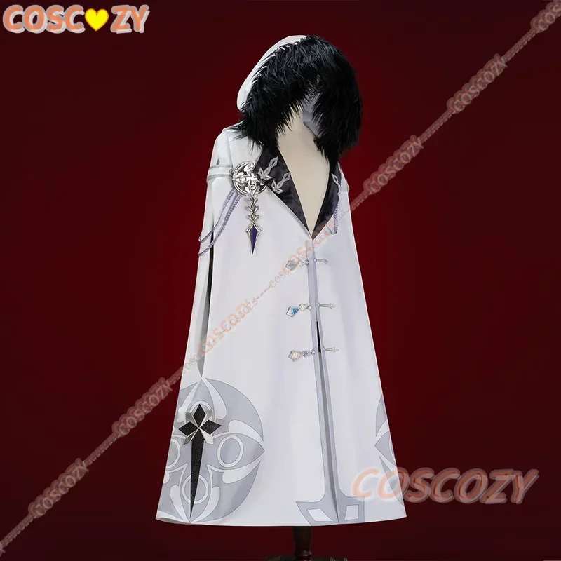 Genshin Impact Harlequin The Knave Cosplay Costume New Cloak Uniform Cape Eleven Fatui Harbingers Halloween Costume One Size