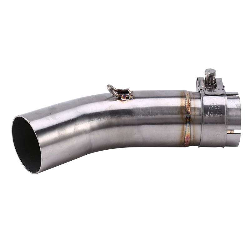 For Suzuki GSR750 GSR 750 2011-2018 Motorcycle Stainless Steel Middle Pipe Link Pipe Exhaust Slip On Section