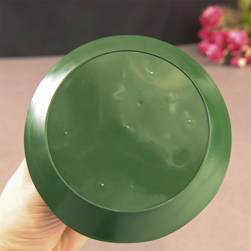 1PC Flower Foam Tray Flower Arrangement Decorative Vase Floral Bowl Container Flower Mud Fixing Plate Wedding Aisle Flower Party