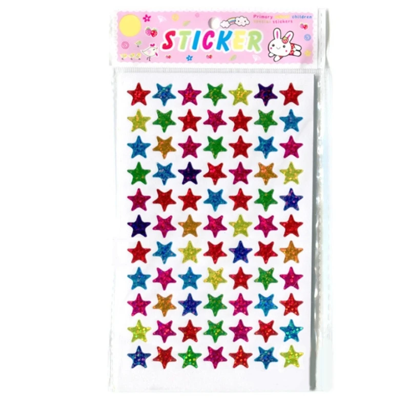 10 Sheet Mini Kindergarten Award Stickers Teacher Praise Label Award Five-pointed Star Back to School Stationery Dropshipping