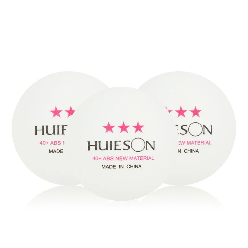 

10 PCS New ABS Plastic Table Tennis Balls 3 Star 2.8g 40+mm Ping Pong Balls for Match Training Balls