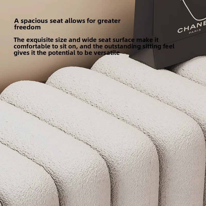 Light Luxury Soft Bench Shoe Changing Stool Entryway Modern Minimalist Sofa Side Closet Bedroom End Seat Home Decor Furniture